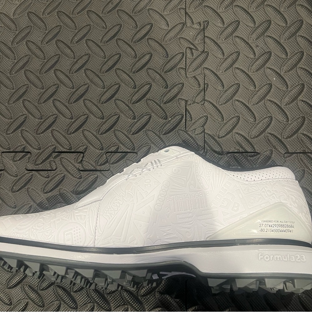 Nike Air Jordan ADG 5 Wide ‘White Black Pure Platinum’ FQ7874-102 Size 9.5 - Picture 8 of 10